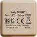 Shelly Blu H&T Mocha | Bluetooth Temperature & Humidity Sensor | IP54 Splash & Dust Protected | iOS & Android App | Secure Encryption - Buy Online on SooperMarket.com