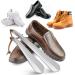 OneKoo Stainless Steel Shoe Horn Set - Long and Short Metal Shoe Horns for Men, Women, Kids, Seniors - Portable Travel Shoe Helper - Buy Online on SooperMarket.com