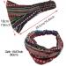 Cakure Boho Wide Headbands Set - Pack of 3 for Women and Girls | African Head Wraps, No Slip, Elastic Sweat Bands for Yoga Workout - Buy Online on SooperMarket.com