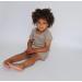 DreamBuy Ribbed Pyjama 1-2 Years Taupe | Unisex Baby & Kids Loungewear | Men's and Women's Tracksuit - Buy Online on SooperMarket.com