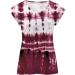 Short Sleeve T Shirts Clothing Woman T-Shirt Casual Black Clothing Top Women's Floral Pattern for Women Crop Tops Shirt Shirts Top Women's Summer Tank Top 4-wine M - Buy Online on SooperMarket.com