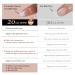 BTArtboxnails XCOATTIPS Cat Eye French Tip Press On Nails | Medium Almond Soft Gel Nail Extensions | Soak Off Acrylic Fake Nails - Buy Online on SooperMarket.com