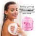 Organic Raspberry Scrub - Natural Exfoliating Salt Body & Face Scrub - Moisturizing Pure Exfoliator for Cellulite & Dead Skin - 10 oz - Buy Online on SooperMarket.com