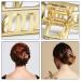 Akamino Metal Hair Claw Clips - 8 Pack Hair Accessories for Women - Small Hair Pins for Half Bun Hairstyles - Ideal for Thick Hair - Buy Online on SooperMarket.com