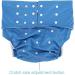 Adult Pocket Nappy Cover - Close-Fitting Reusable Diaper for Incontinence Care - Adjustable Cloth Protective Underwear for Men, Women, Teens (Dark Blue) - Buy Online on SooperMarket.com
