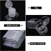50 Pack Clear 30ml Travel Bottles - Refillable Flip-Top Containers for Camping & Business Trips - Buy Online on SooperMarket.com