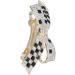 Shop Strass Hair Clips - Black & White Checkerboard Bowknot Ponytail Hairpins for Women & Girls - Stylish Hair Styling Tools - Buy Online on SooperMarket.com