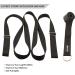 Stretch Strap with Door Anchor for Improved Leg Stretching - Perfect Home Equipment for Ballet, Dance, MMA, Yoga & Gymnastics - Includes Booklet & Box (Black) - Buy Online on SooperMarket.com