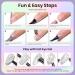 Beetles Cat Eye Gel Nail Polish 15ml Gel Polish Soak Off UV LED Nail Lamp 1 Color Silver Shimmer Velvet Gel Nail Polish Nail Art Manicure Salon DIY Gift for Girls-CL823-RE 15ml Silver Cat Eye Gel - Buy Online on SooperMarket.com