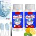 Meledmatte Toilet Drain Cleaner Professional Meledmatte Powerful Pipe Dredging Agent Meledmatte Pipeline Dredging Agent for Kitchen Toilet Pipeline Quick Cleaning Tool (2Pcs)