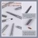 4PC Nude Lip Liner Set - Vegan & Cruelty-Free - Matte, Creamy Formula with Brush - Precise & Define for Easy Application - B01 - Buy Online on SooperMarket.com