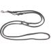 Premium Adjustable Dog Liner for Small & Large Dogs - 2m 2.40m 2.80m 3.50m 5m | Double Linen 12mm Gray - Buy Online on SooperMarket.com
