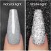 RARJSM Glitter Nail Polish Silver Nail Polish Gel Nail Polish 1PACK 7.5ML Soak Off Nail Lamp Required for Nail Art Design Salon Quality DIY Home RAR79 - Buy Online on SooperMarket.com