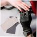 minkissy 2 Pairs Pink Gloves Uv Nail Gloves Nail Art Accessory Uv Protective Gloves for Manicure Nail Art Anti-uv Gloves Manicure Gloves Anti Uv Nylon Accessories Fingerless Miss - Buy Online on SooperMarket.com