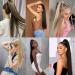 prinfantasy Halo Extensions Resistant Fiber Soft Wigs Wrap Around Ponytail Extension Long Straight Tie Pony Tails Hair Extensions for Women Hair Wig 22 Inch MW105 GBMW105 22 inch - Buy Online on SooperMarket.com