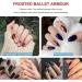 Dajidafu 1 Set Nails for Women Frosted Long Artificial Matte Fingernails Decals Wraps Full Cover Ballerina Gifts Manicure Kit Type 21 - Buy Online on SooperMarket.com