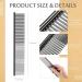 Boao Stainless Steel Pet Comb for Dogs & Cats - Perfect for All Sizes & Hair Types | Durable Rounded Teeth for Gentle Grooming - Buy Online on SooperMarket.com