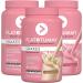 Flat Tummy Vanilla Meal Replacement Shake - 20 Servings, Plant Based Protein for Women - Vegan, Gluten Free, Dairy Free, Vitamins & Minerals, Keto-Friendly for Weight Management - Buy Online on SooperMarket.com