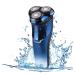 GeRRiT Electric Shaver Rechargeable Electric Shaver with Pop-Up Trimmer IPX7 Waterproof Shavers Rechargeable 3D Rotary Razor Shaver