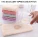 Onlup Hanging Hand Towels Set - Super Absorbent Small Towels for Kitchen & Bathroom - Set of 5 (Beige, Pink, Purple, Gray, Blue) - Buy Online on SooperMarket.com