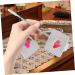 5 Sets Ring Palette Manicure Pigment Mixing Tool - Makeup Mixing Plates & Spatula for Perfect Cosmetic Blending - Buy Online on SooperMarket.com