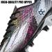 Roking Soccer Shoes for Men - Microfiber Cleats with Stollen Spikes for Artificial Turf & Outdoor Sports - Size 39 EU - Black - Buy Online on SooperMarket.com