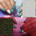 Alien Nail Art Stickers - 3D Astronaut UFO Rocket & Moon Designs | Luminous Self-Adhesive Decals for Women & Girls Manicure Decor - Buy Online on SooperMarket.com