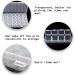 JANEMO 28 Grid Bead Storage Container - Portable Diamond Painting Accessories (Small Grid) - Buy Online on SooperMarket.com