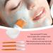 Facemask Mixing Tool Set Wooden Brush Set Reusable Silicone Face Mask Bowl Multifunctional Adjustable Thickness Ideal for Oils and Moisturizers - Buy Online on SooperMarket.com