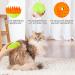 Steamy Cat Brush - 3 in 1 Cat Steamer Brush Cat Spray Massage Comb Multifunctional Dog Steamer Brush Cat Grooming Brush Pet Hair Removal Comb for Cat (Green) - Buy Online on SooperMarket.com