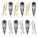 30-Piece 4 Inch Snap Hair Clips for Women - Metal Snap Barrettes for Thin Hair - Large No-Slip Hair Pins - Girls & Women Hair Accessories - Buy Online on SooperMarket.com