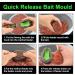 Realure 4-in-1 Method Feeder Accessories for Carp Fishing - Inline Lead Feeder with Weights | 40G 50G 60G | Pellets & Feeder Rod Essentials - Buy Online on SooperMarket.com