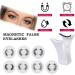 Natural Magnetic False Eyelashes Kit Reusable Magnetic Lashes without Eyeliner Natural Look 3D Effect Glamorous Magnetic False Eyelashes with Applicator Easy Wear No Glue NoMakeup Remover(B06-3) - Buy Online on SooperMarket.com