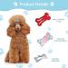 50pc Bone Shaped Dog Hair Clips | Multicolor Small Snap Barrettes for Pets - 25 Styles Available - Buy Online on SooperMarket.com