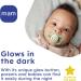 MAM Air Night Soothers 16+ Months (Pack of 2) Glow in the Dark Baby Soothers with Self Sterilising Travel Case Newborn Essentials Blue (Designs May Vary) Blue Night 1 12+ M Soother - Buy Online on SooperMarket.com