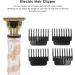 Hair Clipper Hair Clipper for Home Low Noise Electric Hair Clipper Easy to Operate Hair Clipper for Home by Yourself for Gift (White Gold) - Buy Online on SooperMarket.com