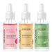 Organic Vegetable Serum for Face 3pcs vitamin C Serum for Face & Hyaluronic Acid Serum & Vitamin A Serum - Hyaluronic Acid Serum for Face Anti Aging Firming & Moisturizing - Vegan and No Cruelty