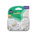 Tommee Tippee Night Time Glow in the Dark Pacifiers 18-36m - BPA-Free, Symmetrical Design, Includes Sterilizer Box - 2 Count - Buy Online on SooperMarket.com