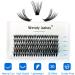 C Curl 40D 0.07mm Cluster Eyelash Extensions | Mixed 8-16mm | 40 Root Individual Clusters Lash Extensions - Buy Online on SooperMarket.com