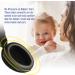 GUKOY Baby Ear Protection Headphones for Ages 0-3 | Noise Cancelling & Reduction Earmuffs for Infant Hearing | Black - Buy Online on SooperMarket.com