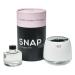 SnappyScreen SNAP Wellness Touchless Mist Hand Sanitizer Device + Cartridge (Rooftop Garden Champagne - White Champagne Flowers Orange Peel and Wild Berries)