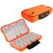 Goture Small Tackle Box, Waterproof Fishing Lure Boxes, Storage Case Bait Plastic Accessories Containers Orange SMALL 7.8'' X 4.2'' X 1.8'' Orange SMALL(Size: 7.8'' L X 4.2'' W X 1.8'' H)