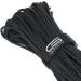 Golberg Premium Polyester Accessory Cord - USA Made Smooth Braid, Minimal Stretch Rope - 6mm x 50 Feet - Compact & Lightweight Black Cord - Buy Online on SooperMarket.com