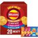 Walkers Meaty Variety Crisps Multipack Box 20 x 25g | Assorted Flavors for Ultimate Snacking - Roast Chicken Smoky Bacon Prawn Cocktail Cheese & Onion - Buy Online on SooperMarket.com