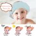 Baby Shower Cap Kids Shower Caps Shield Adjustable Hair Washing Shampoo Shield Baby Visor for Eyes Ears and Face (Blue a) - Buy Online on SooperMarket.com