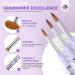SAVILAND Kolinsky Acrylic Nail Brush Set - Sizes 6 10 14 | Professional Manicure Tool for Acrylic Nails & 3D Nail Art International Shipping Available - Buy Online on SooperMarket.com