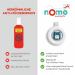 Nomo Mosquito Protection Clip - 30 Days Insect Repellent | Ideal for Camping & Outdoor Activities | Black Anti-Mosquito Solution (1 Pack) - Buy Online on SooperMarket.com
