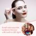 Rechargeable Electric Eyebrow Hair Remover for Women - Painless Hair Removal Razor with 2 Replacement Heads - Buy Online on SooperMarket.com