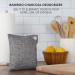 2 Pack 500g Extra Large Bamboo Charcoal Air Purifying Bags - Natural Eco Friendly Odor Eliminator and Moisture Absorber for Car, Closet, and Room | Olivia & Aiden - Buy Online on SooperMarket.com