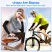 Siyingsaery UV Protection Arm Sleeves - 2 Pairs Black Slide-Resistant Elastic Sun Protection for Men & Women - Anti-UV Arm Protectors for Running & Basketball - Buy Online on SooperMarket.com